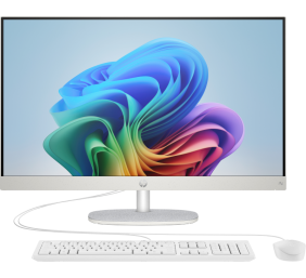 HP 24 AiO 24-cr0072ny Kompiuteris 23.8'' FHD IPS i5-1334U 16GB 512GB SSD FreeDos, Shell White